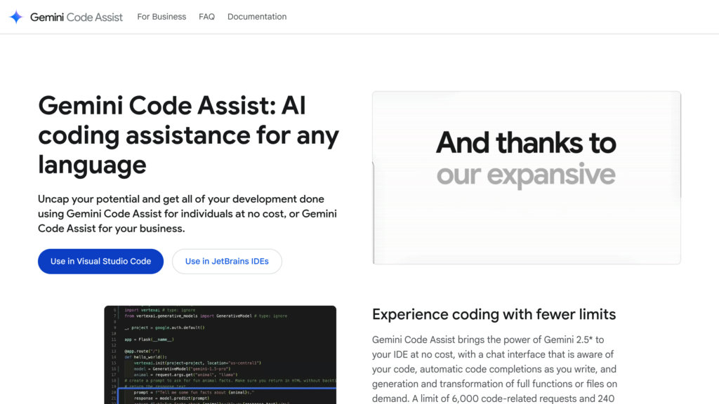 image for Gemini Code Assist
