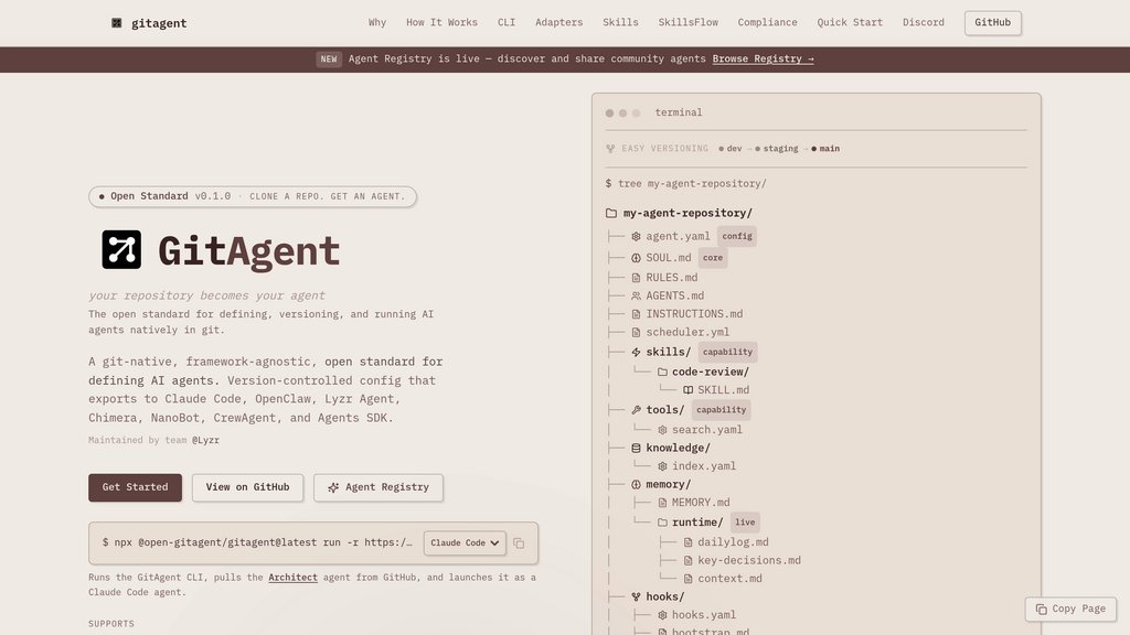 image for GitAgent image for GitAgent