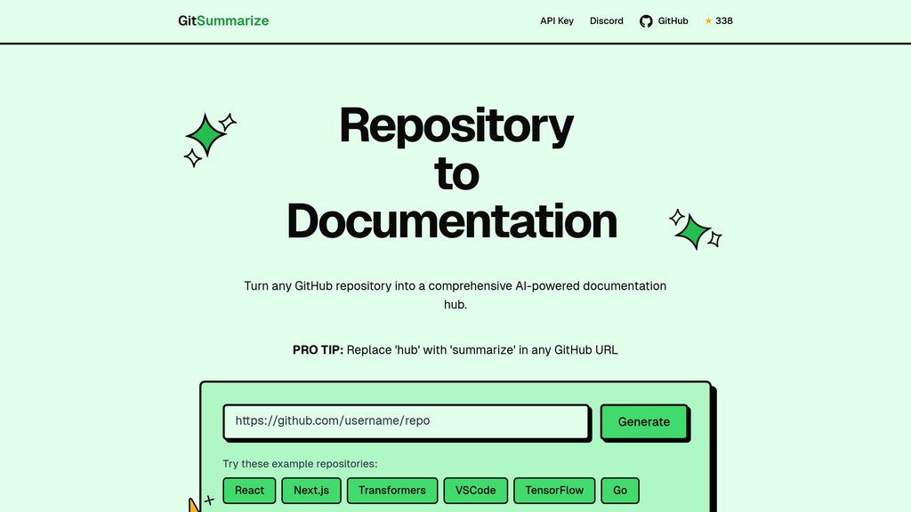 image for GitSummarize