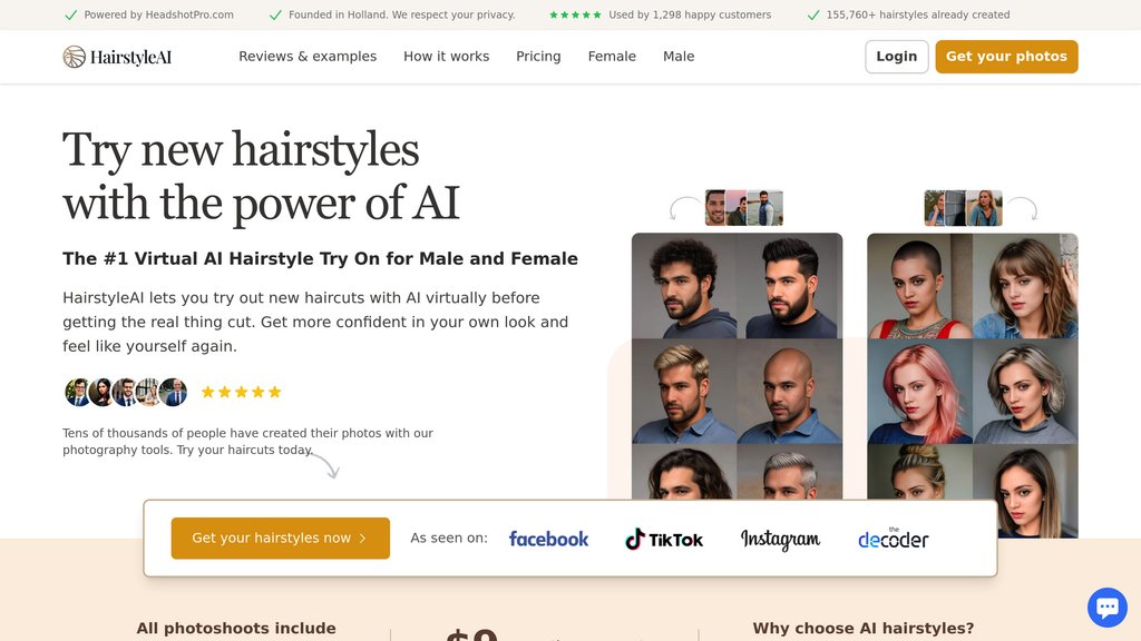 image for HairstyleAI