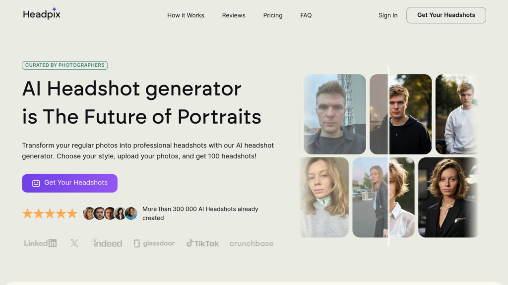 image for Headpix AI Headshot Generator