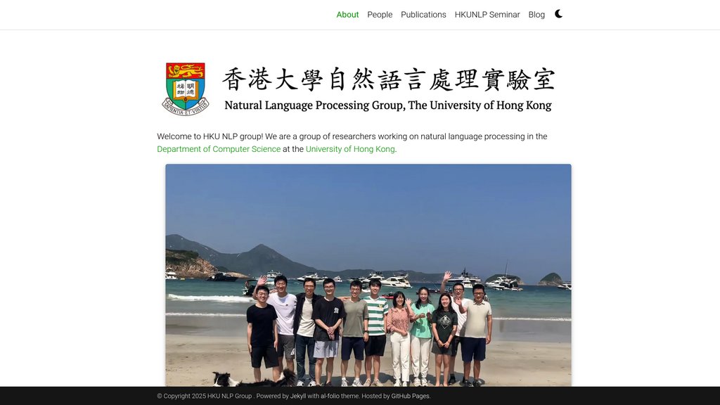 image for HKU NLP Group