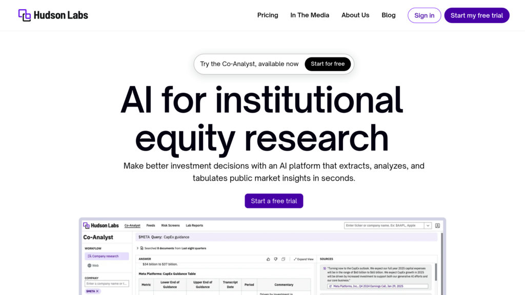 image for Hudson Labs