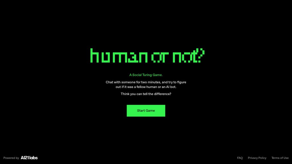 image for Human or Not