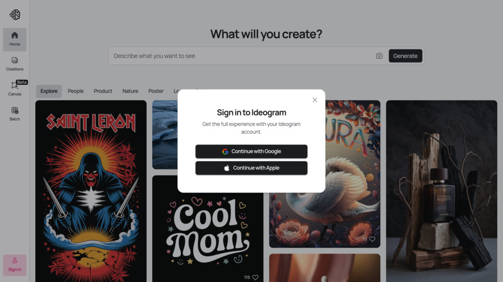 image for Ideogram AI