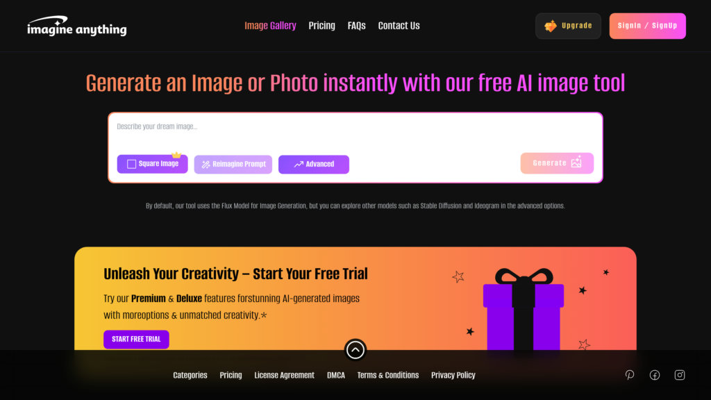 image for Imagine Anything