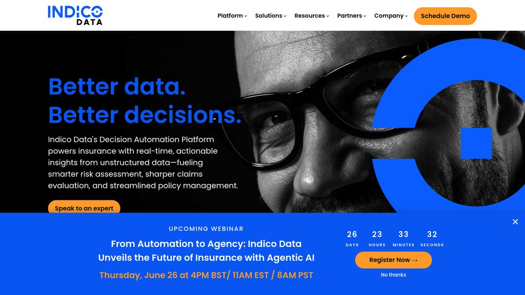 image for Indico Data