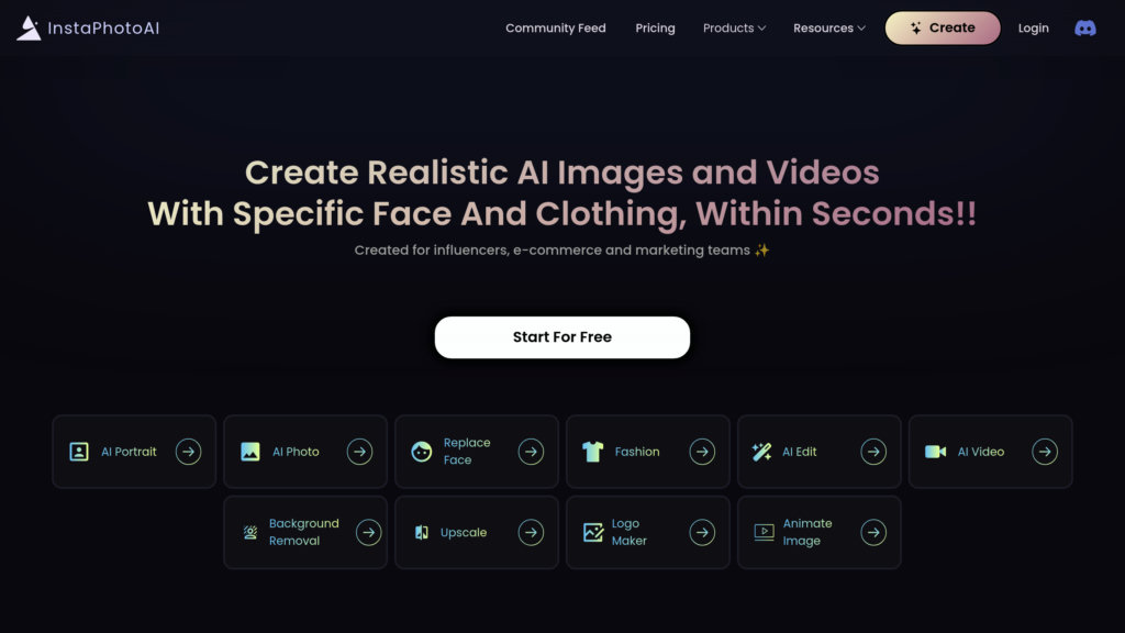 image for InstaPhotoAI