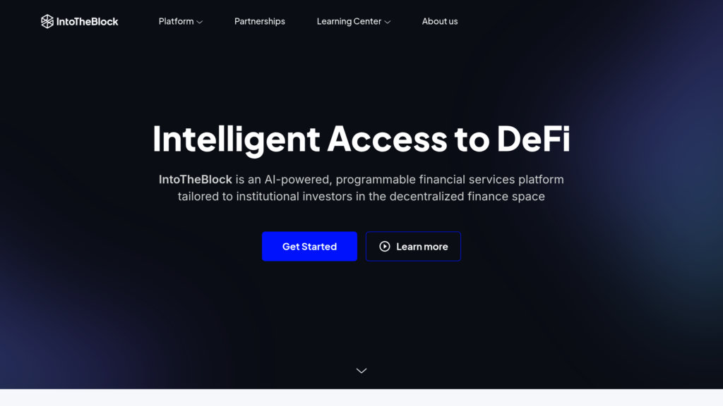 image for IntoTheBlock