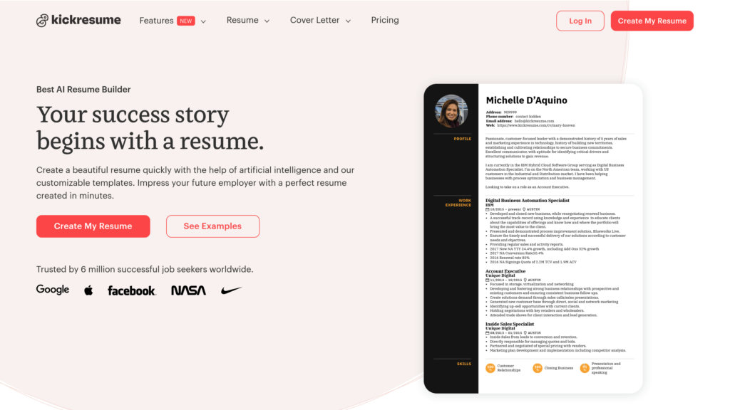 image for Kickresume