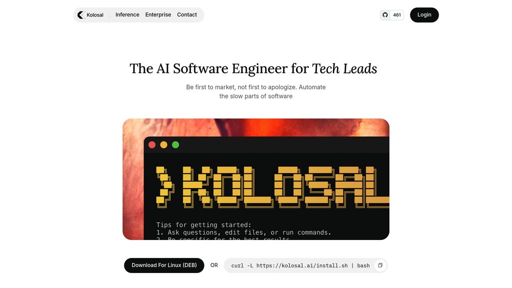 image for Kolosal AI