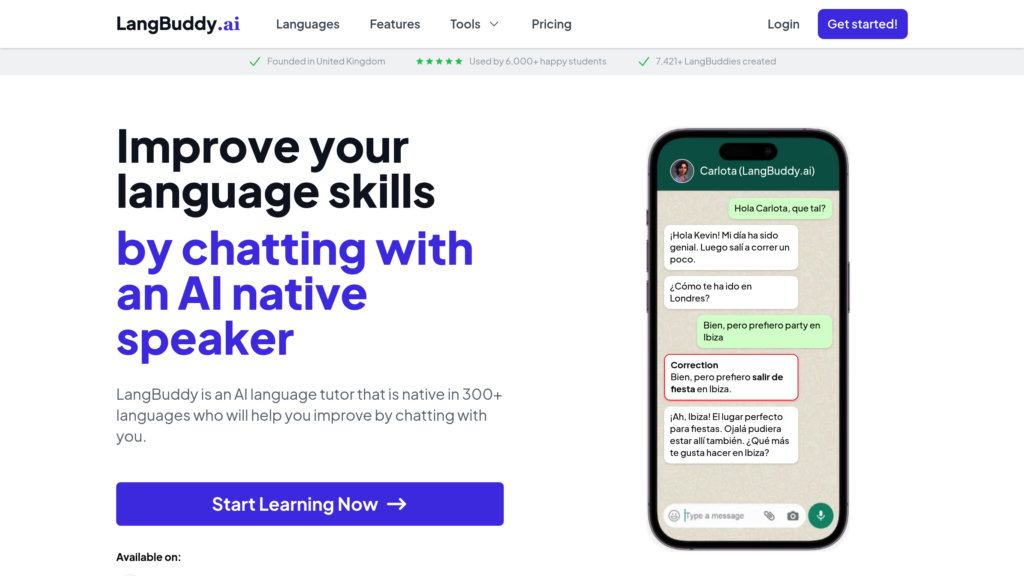 image for LangBuddy.ai