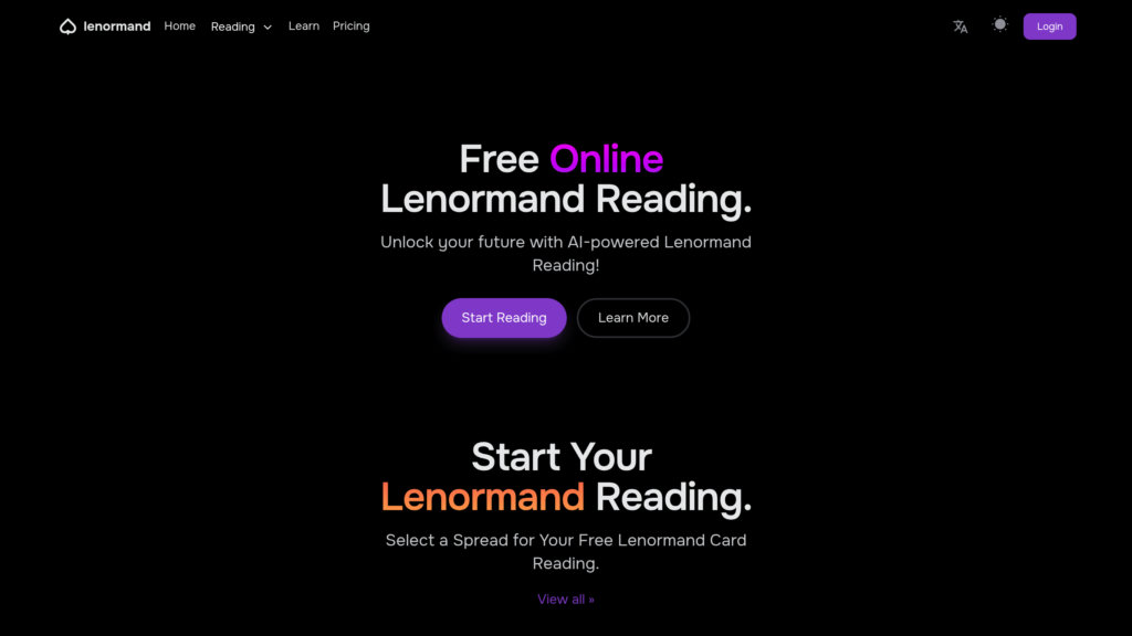 image for Lenormand Card Reading Service