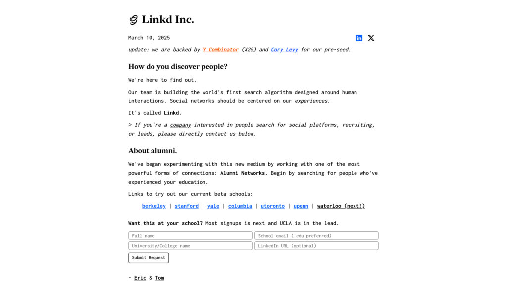 image for Linkd Inc.