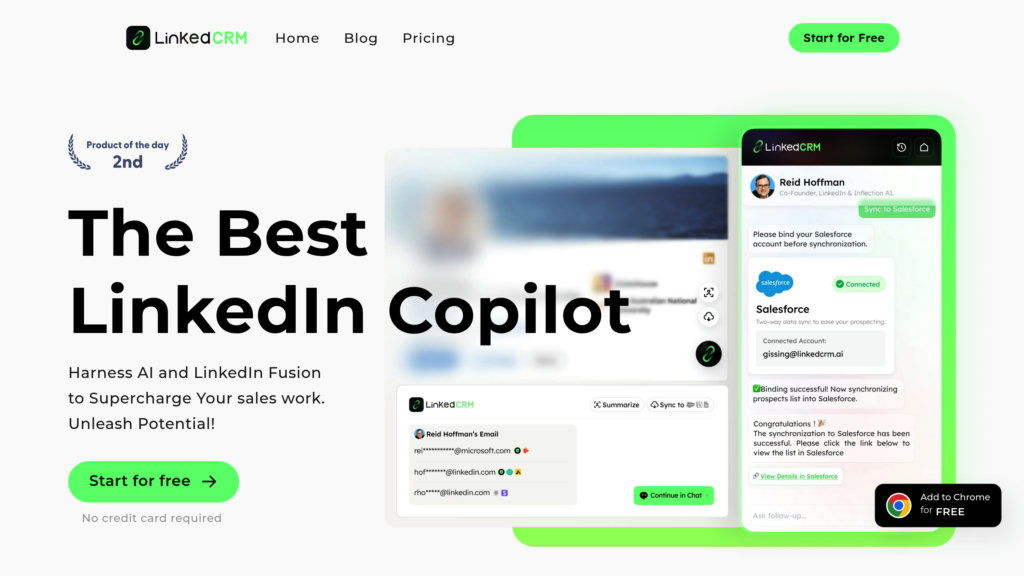 image for LinkedCRM AI