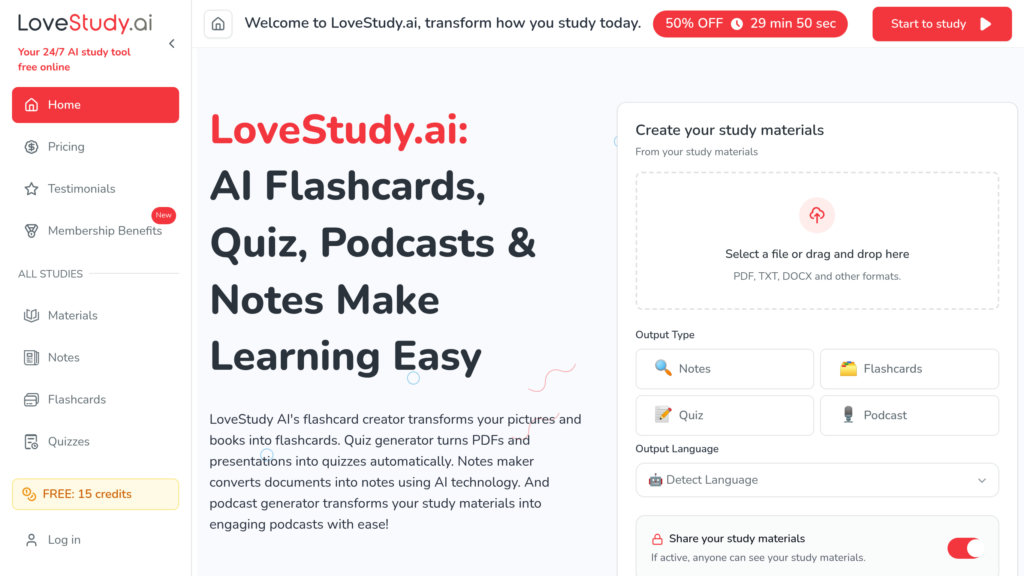 image for LoveStudy.ai