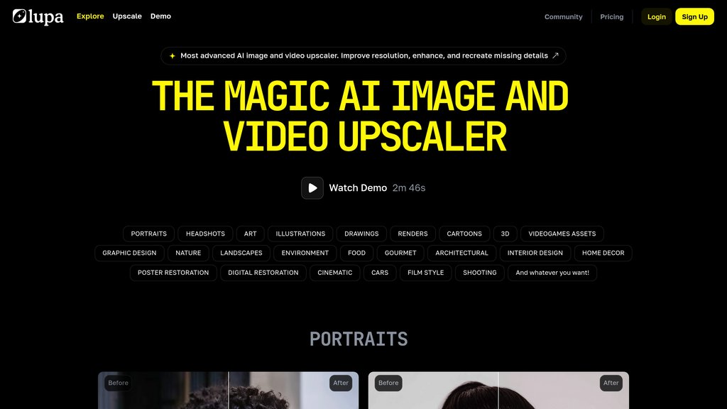 image for Lupa Upscaler image for Lupa Upscaler