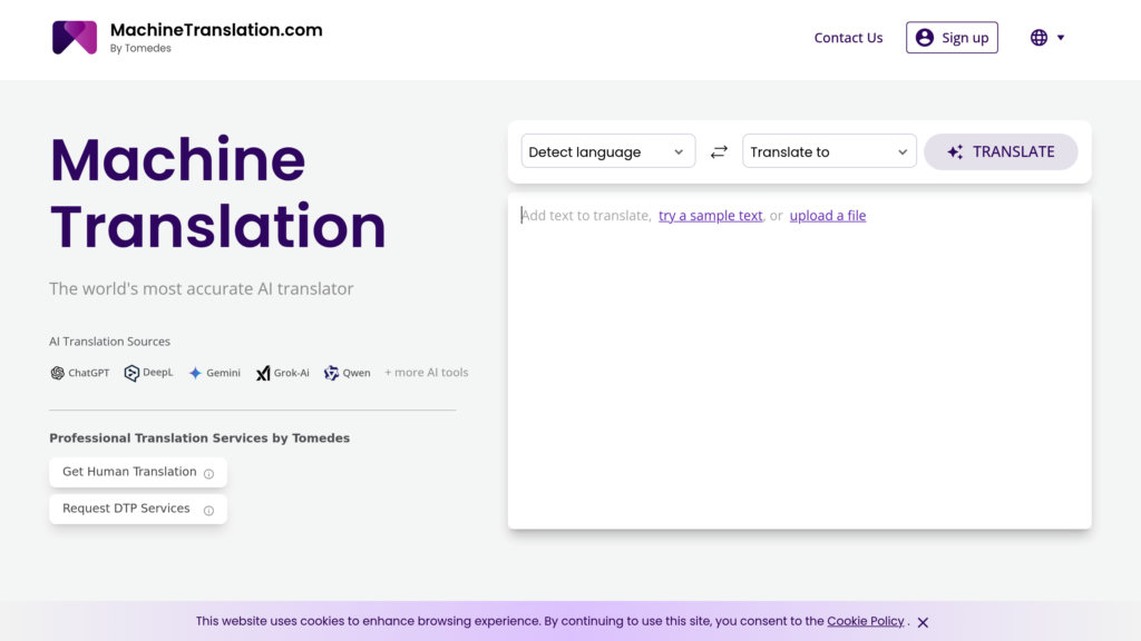 image for Machine Translation