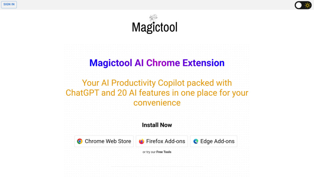 image for Magictool AI