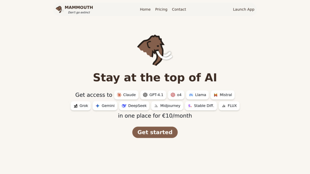 image for Mammouth AI