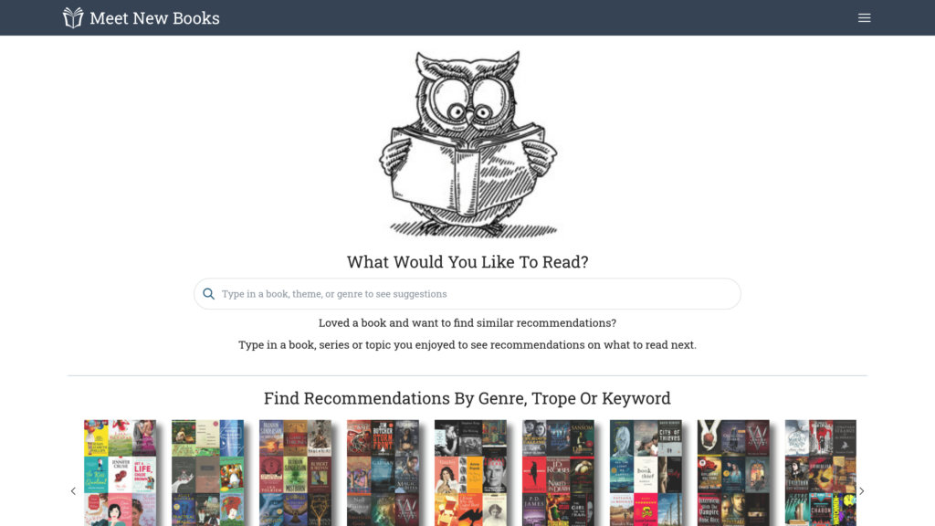 image for Meet New Books