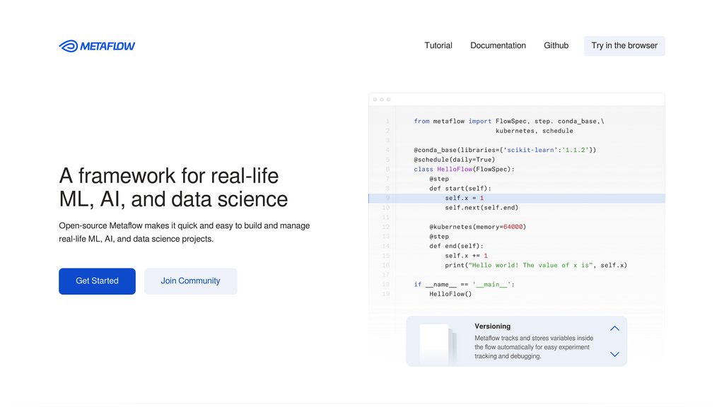 image for Metaflow
