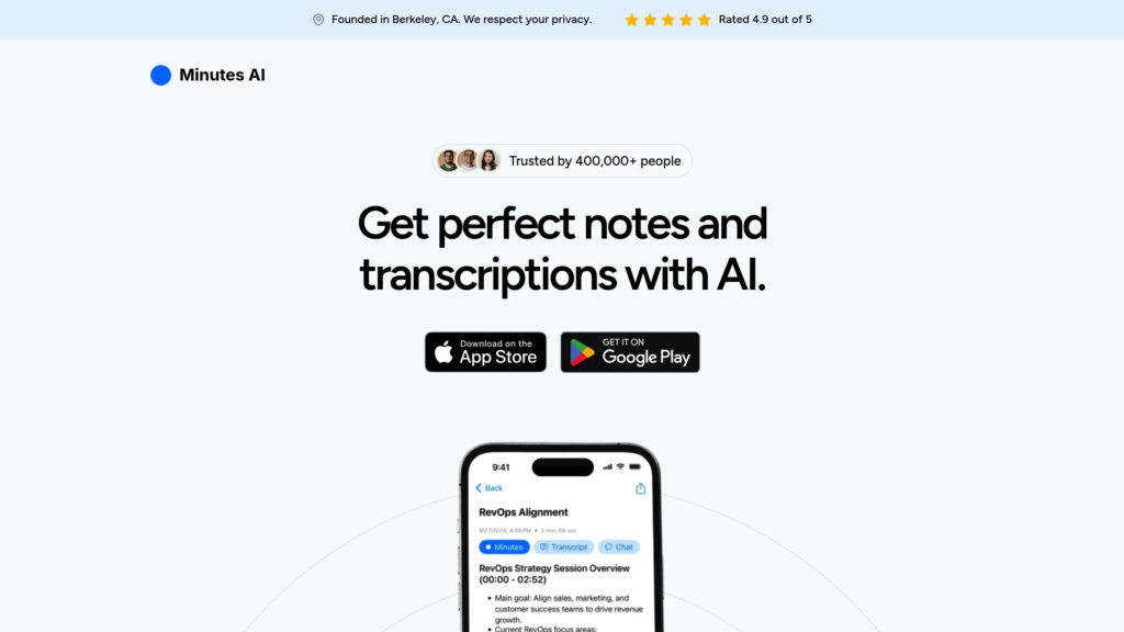image for Minutes AI