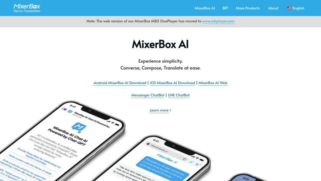 image for MixerBox AI