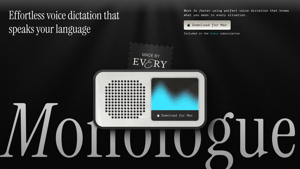 image for Monologue
