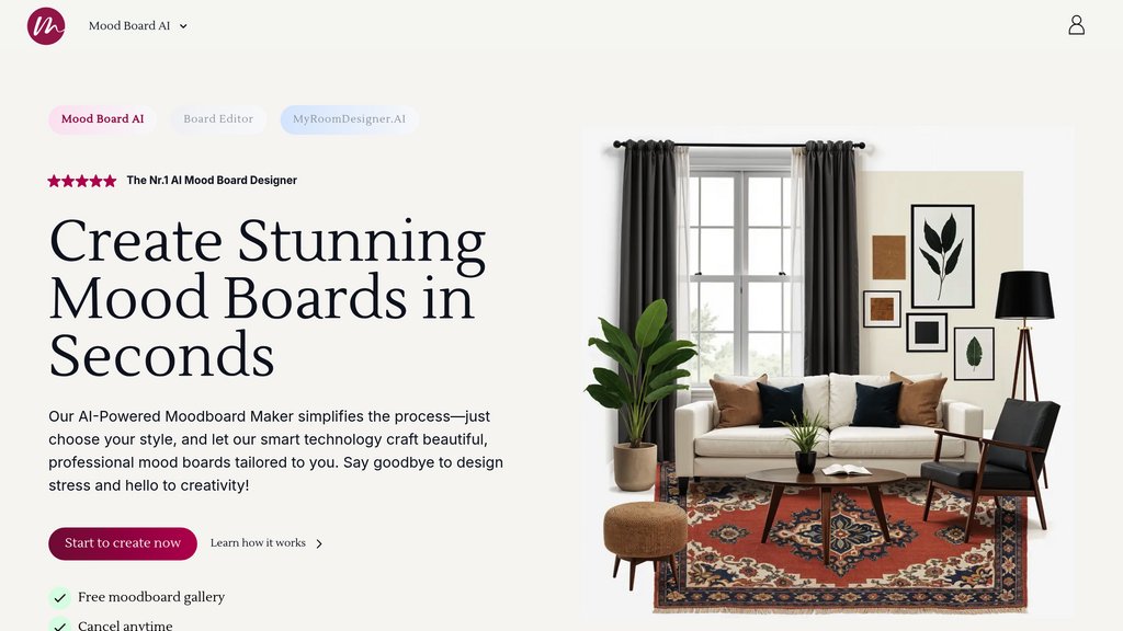 image for MoodBoard AI