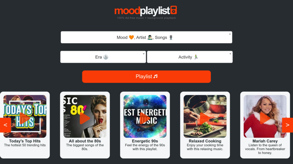 image for MoodPlaylist