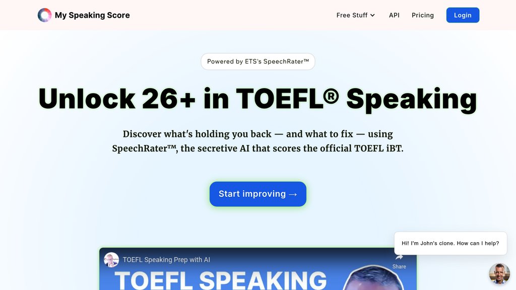 image for My Speaking Score