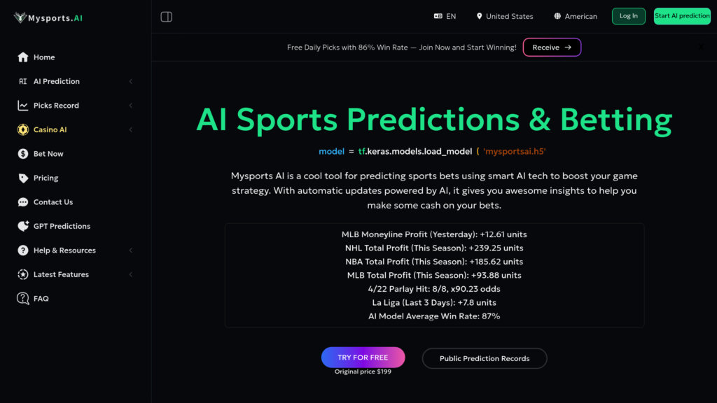 image for MySports AI