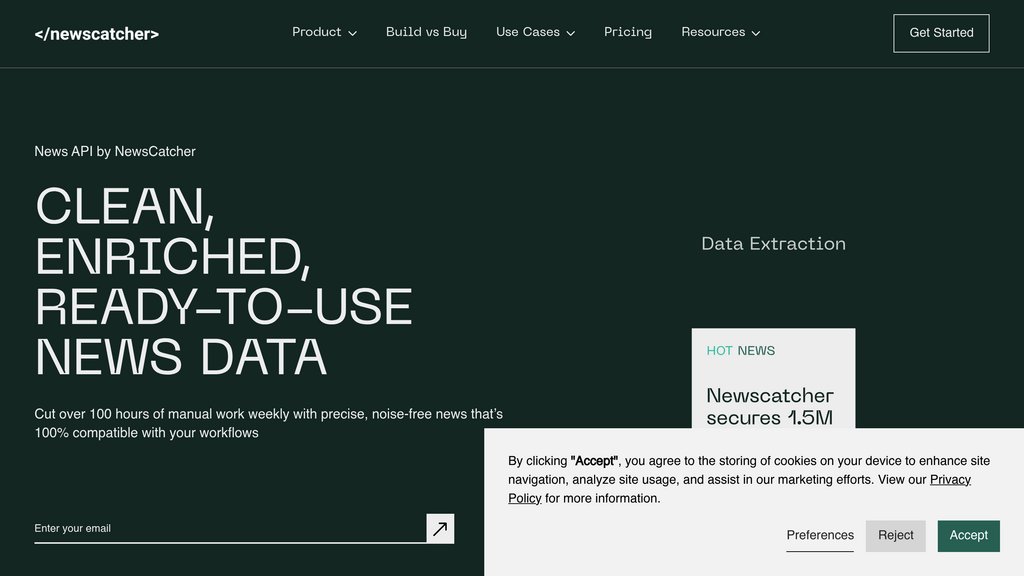 image for NewsCatcher API