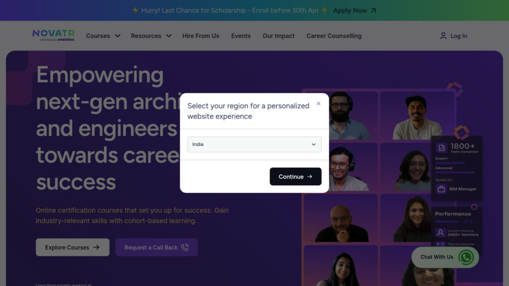 Novatr An Advanced Online Learning Platform Delivering Professional BIM Novatr An Advanced Online Learning Platform Delivering Professional BIM
