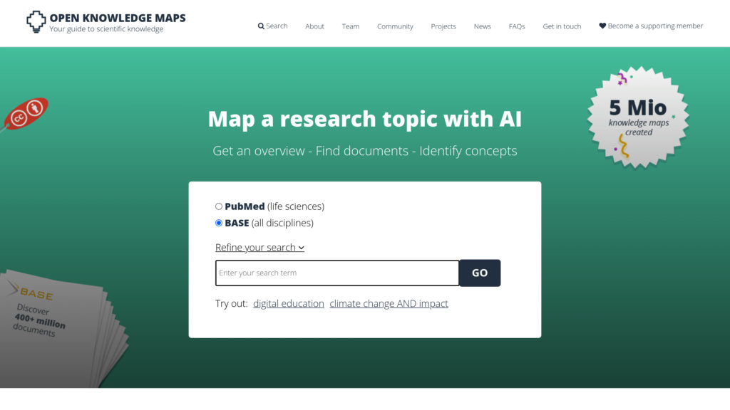 image for Open Knowledge Maps