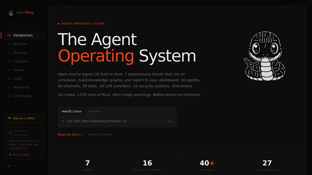 image for OpenFang image for OpenFang