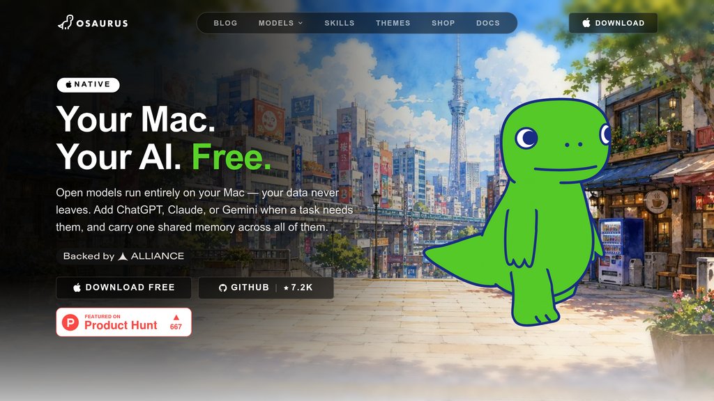 Osaurus preview