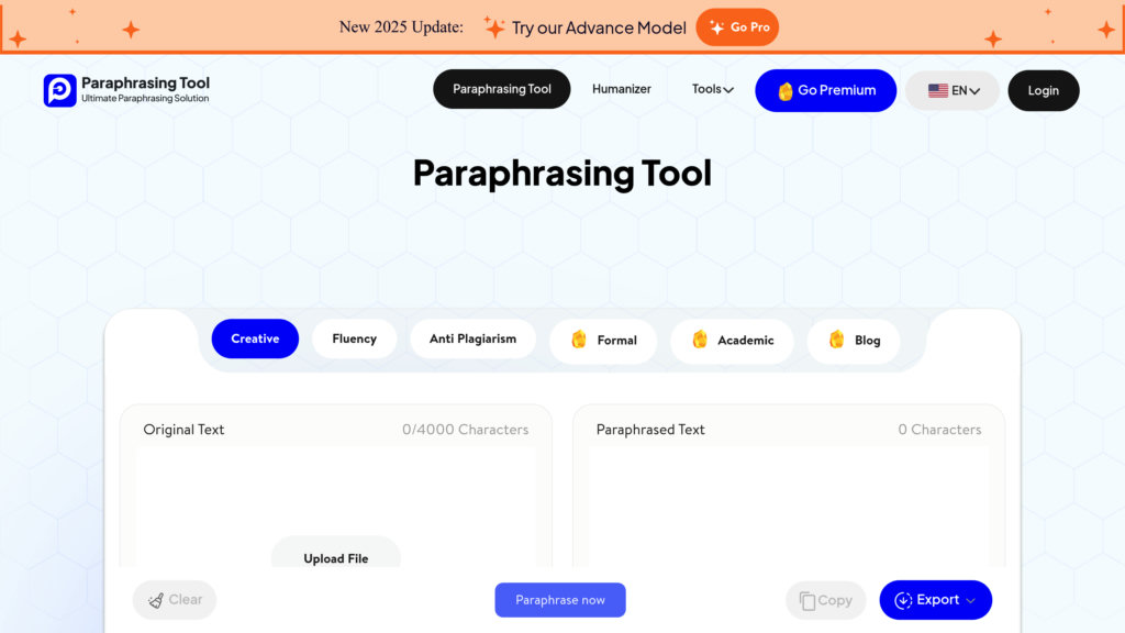 image for Paraphrasing Tool AI