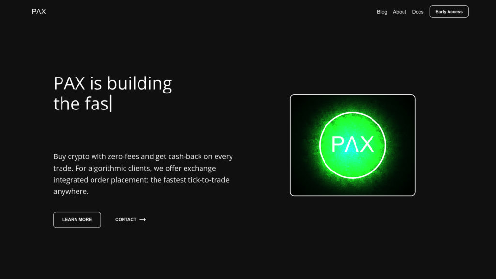image for PAX Markets