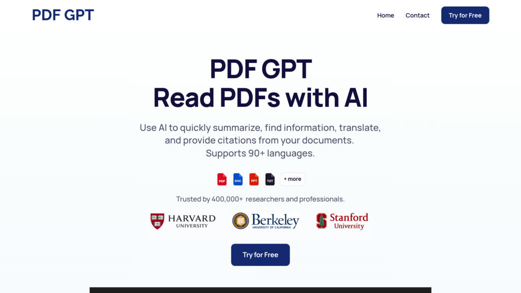 image for PDF GPT