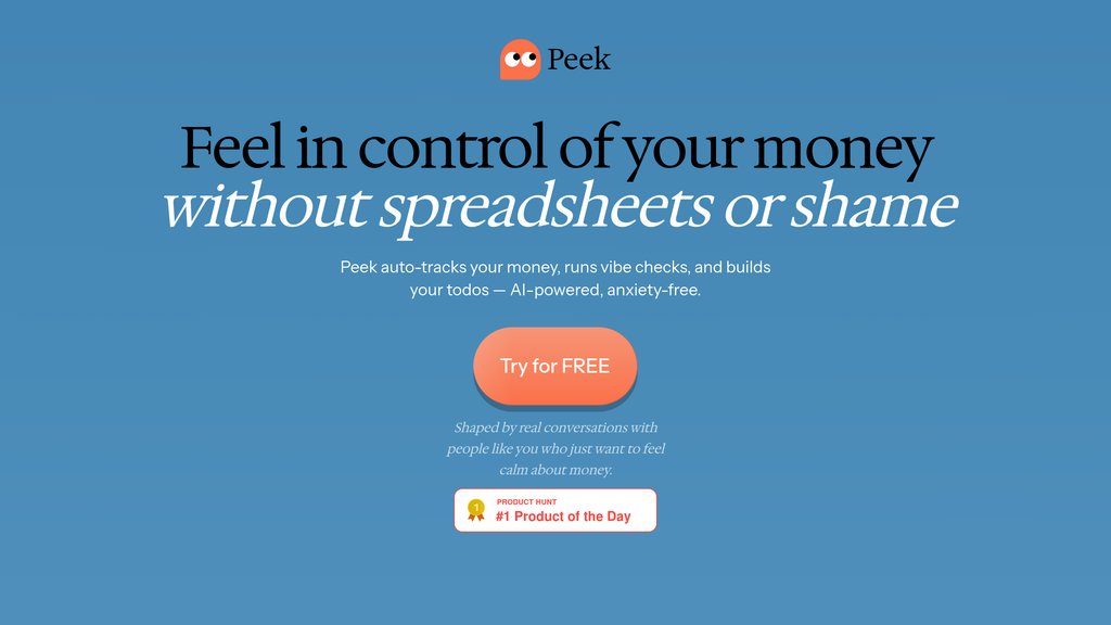 image for Peek Money image for Peek Money