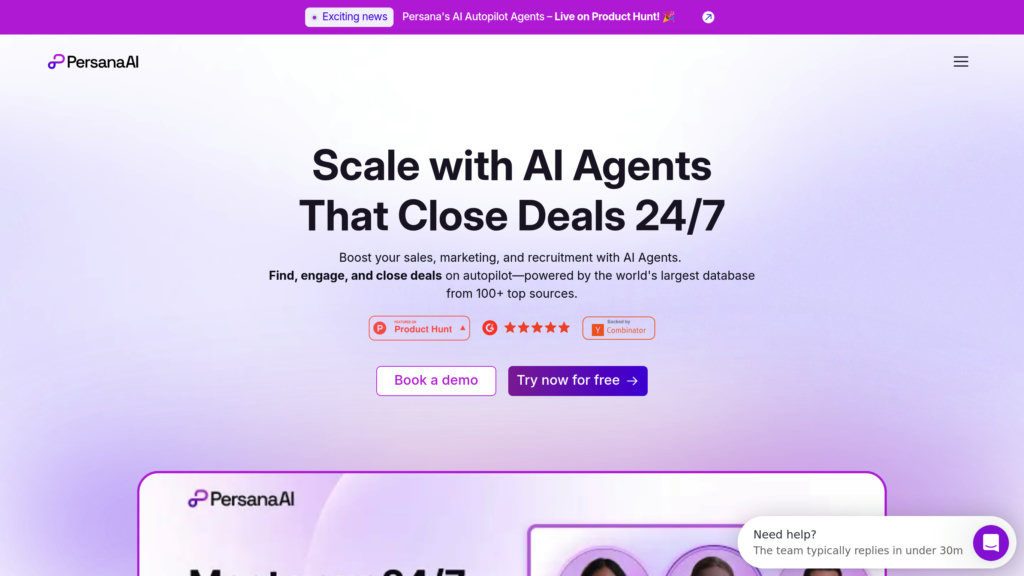 image for Persana AI image for Persana AI