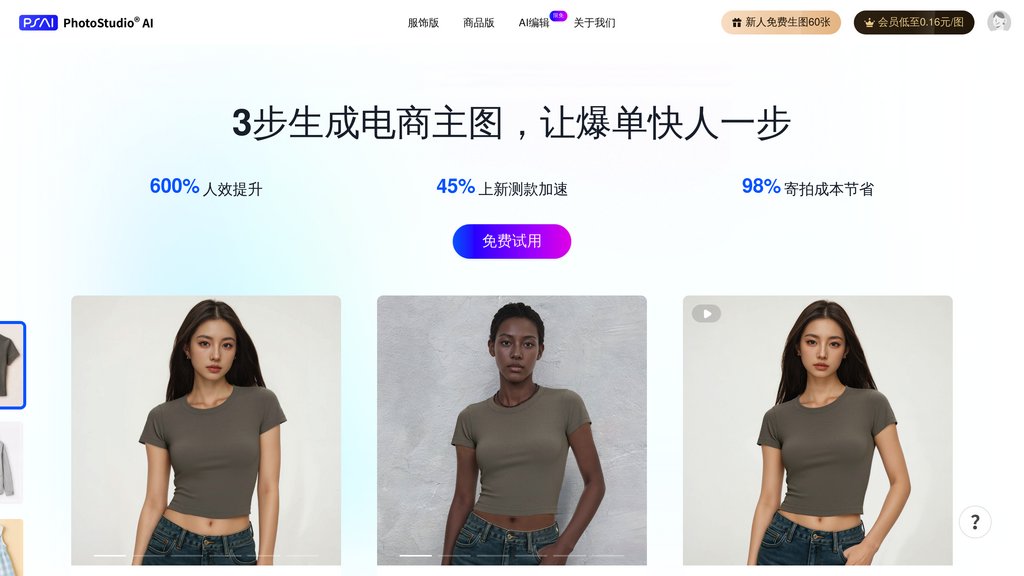image for PhotoStudio AI