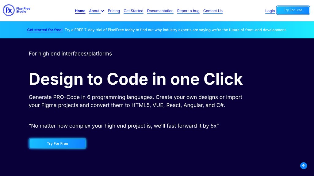 image for PixelFree Studio