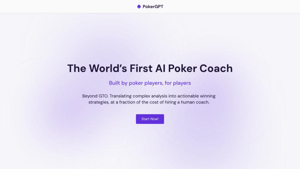 image for PokerGPT