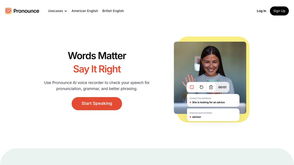 image for Pronounce AI