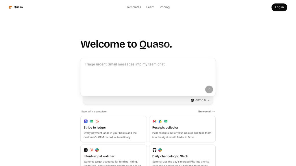 Quaso preview