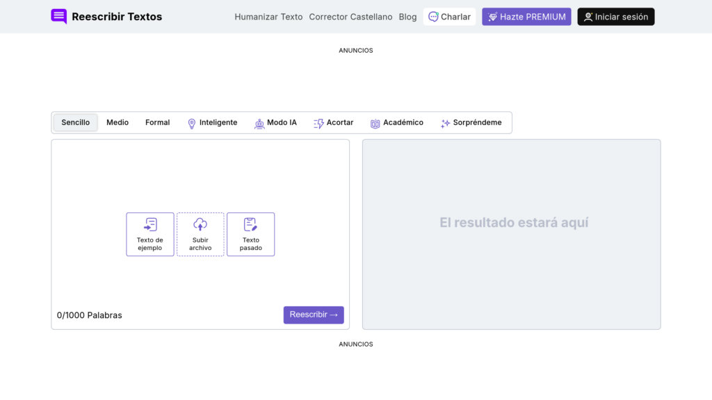 image for Reescribir Textos