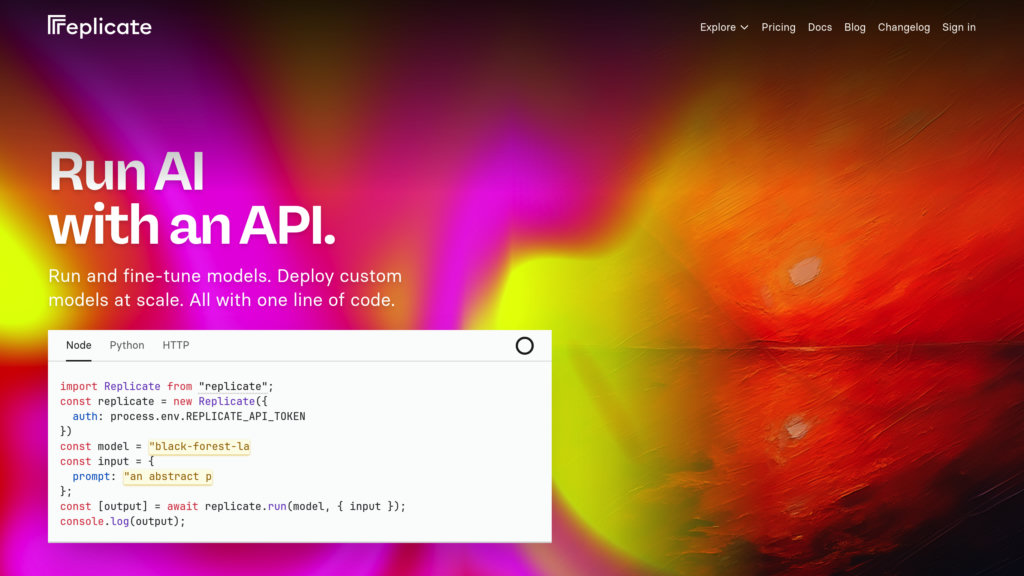 image for Replicate image for Replicate